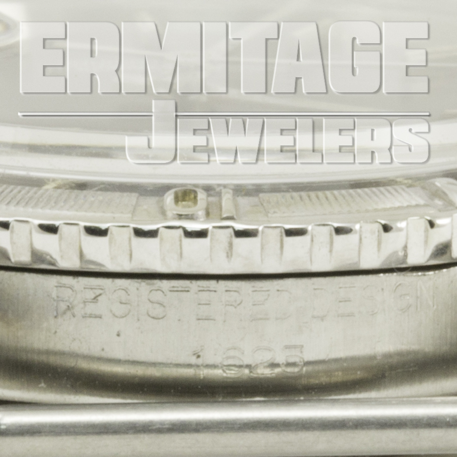 Vintage Rolex 1625 36 mm White Gold & Steel on Strap